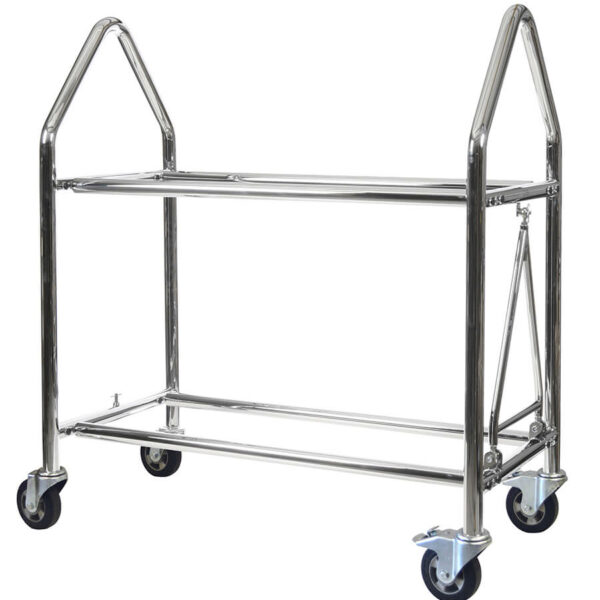 Stainless steel wheel and tyre trolley 1 3016x3164