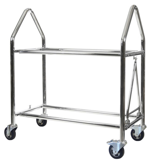 Stainless steel wheel and tyre trolley 1 3016x3164