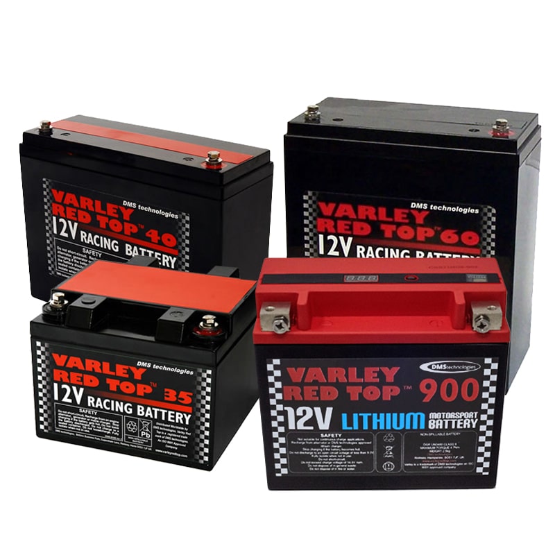 Varley Red Top batteries, Varley Lithium batteries
